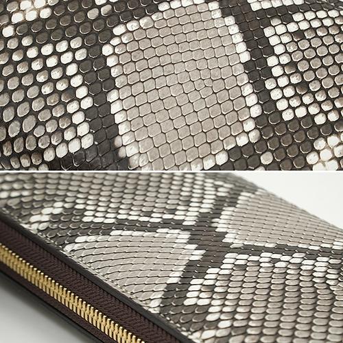 イタリアンパイソン 本革 L字ファスナー 長財布 |  | 05