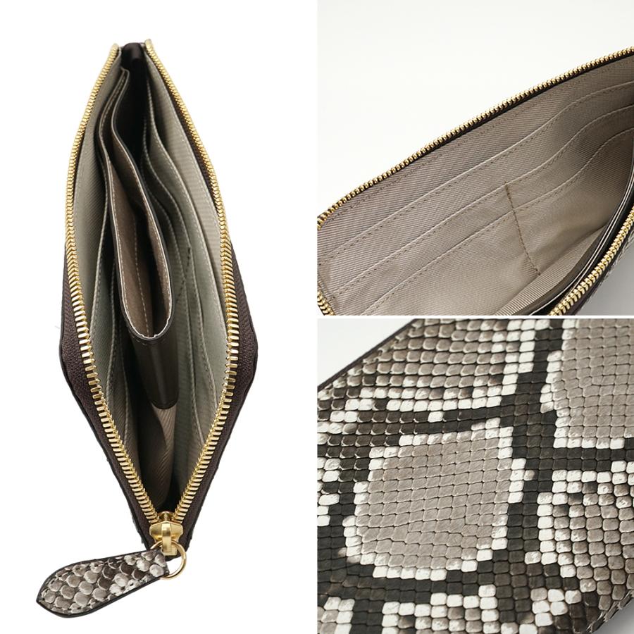 イタリアンパイソン 薄型 L字ファスナー 長財布 スリム ウォレット |  | 03