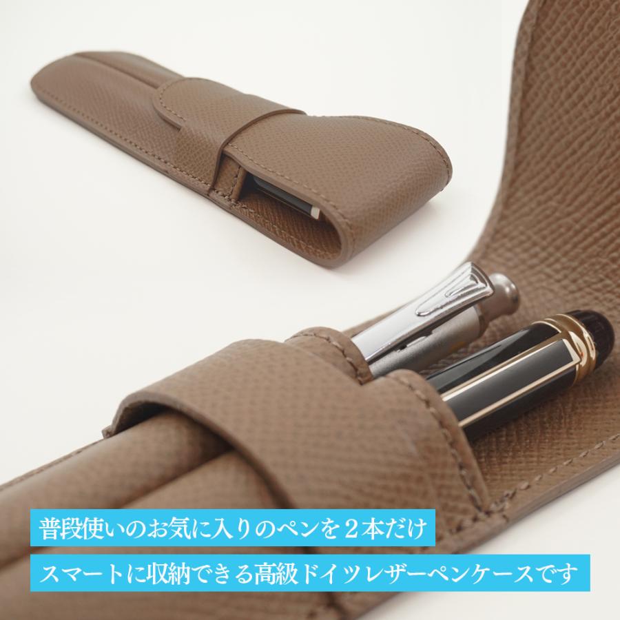 新品未使用ロロマペンケース手帳型 サーペンタイン トープ 3本挿し 本