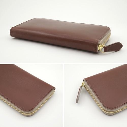 英国 最高級 皮革 ブライドルレザー 経年変化が愉しめる 財布 本革