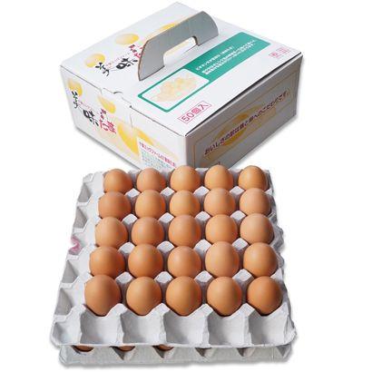 道の駅で売切れ必至 産地直送 養鶏場直送の新鮮卵 美味たま（50個） |  | 02