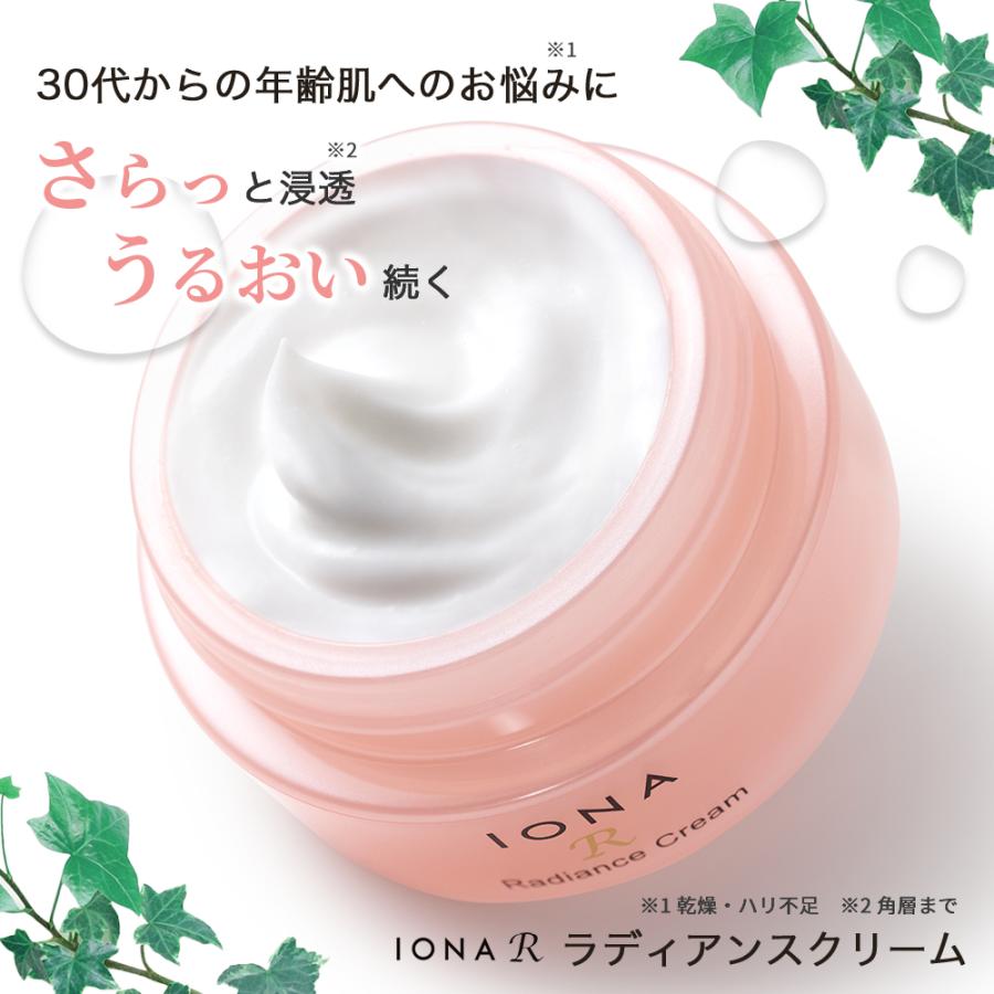 イオナR イオナ R ラディアンス クリーム 長・保湿クリーム SOD配合