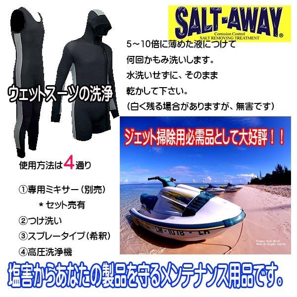 大容量3784ml SALTAWAY ソルトアウェイ (塩害腐食防止剤) 原液 釣り 手入れ 塩害防止 錆び止め 希釈用 フィッシング ダイビング ●ソルト5|zero-com|03