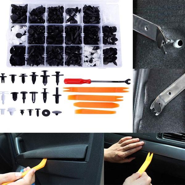 工具付 435個 トリムクリップ バンパークリップ プッシュ型 自動車バンパー フェンダー 内張 工具 車 カー用品 修理 内装 電装 Trim Clip 2 Zeroドットコム Yahoo 店 通販 Yahoo ショッピング