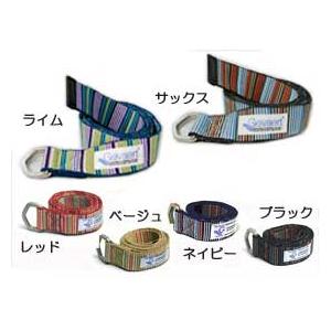 メンズ カジュアル レディースゲバルト ゲバルトベルギーベルトWリングマルチボーダー日本製 リングベルト |  | 02