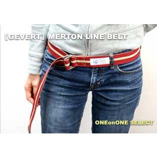 ベルト 布ベルト ゲバルト リングベルト ゲバルトベルギーダブルリングマートンラインベルト日本製 | 