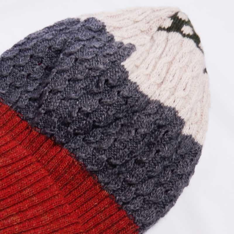 grace hats パッチワーク風２重編みニット帽 |  | 04