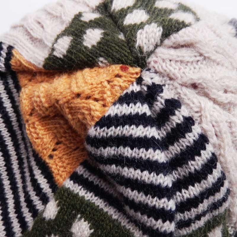 grace hats パッチワーク風２重編みニット帽 |  | 05