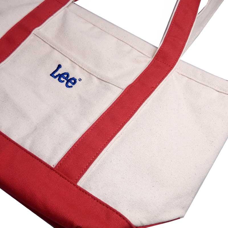 トートバッグ/厚手キャンバス/帆布/リー/Lee/ファスナートップで中身が見えない収納力ありなコットンバッグ |  | 03
