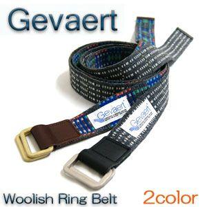ベルト 布ベルト ゲバルト ベルギーベルトから新作のまるでウールのような温かみのネイティブ系のリングベルトデビューゲバルト ベ | 