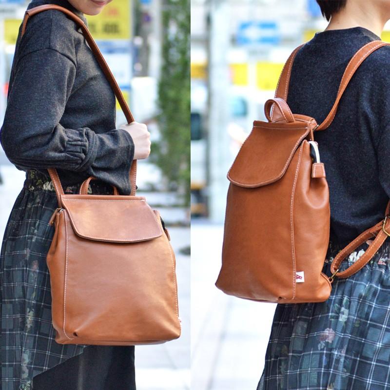 リュックサック バックパック デイパック プロペラヘッズ フェイクレザー2WAYミニリュック＆ショルダーバッグ |  | 05