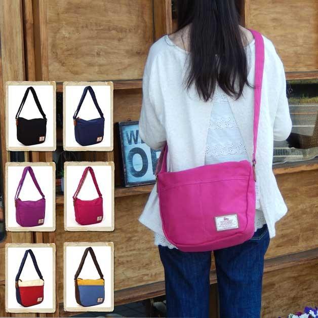 プロペラヘッズキャンバス ミニ ショルダーバッグ 小ぶりに見えても、しっかり収納！ | 