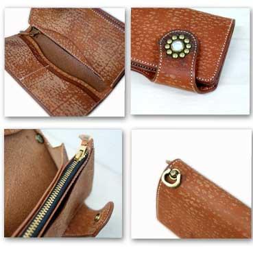 財布 長財布 革 ガロン サンピラー シェイブショルダーレザーロングウォレット長財布 ガロン 日本製 |  | 01