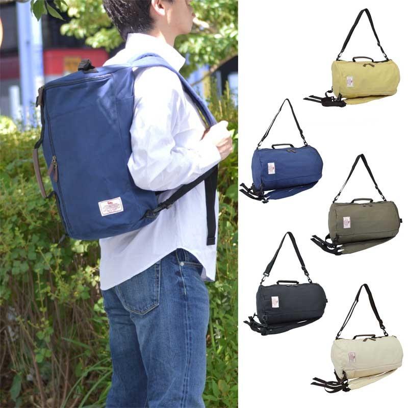 [プロペラヘッズ] キャンバス3WAYボストンリュック | 