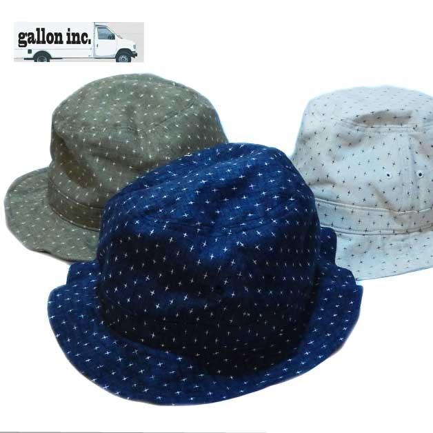 ハット 帽子 ガロン ドビースター柄コットンハット 日本製 | 