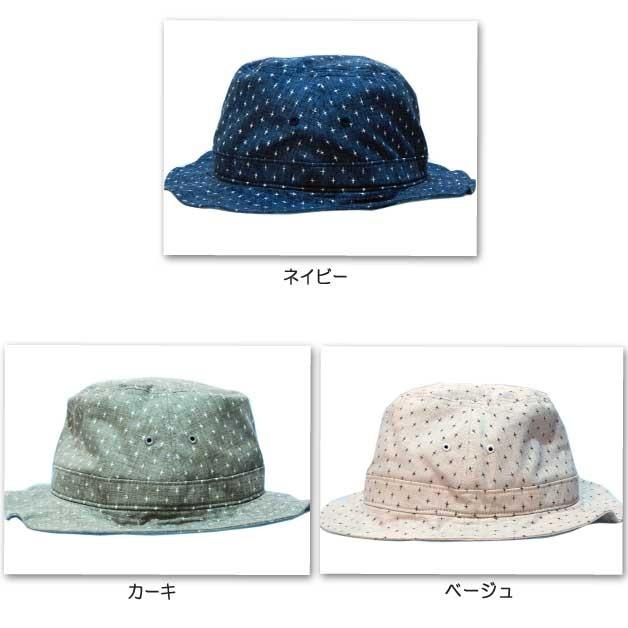 ハット 帽子 ガロン ドビースター柄コットンハット 日本製 |  | 02