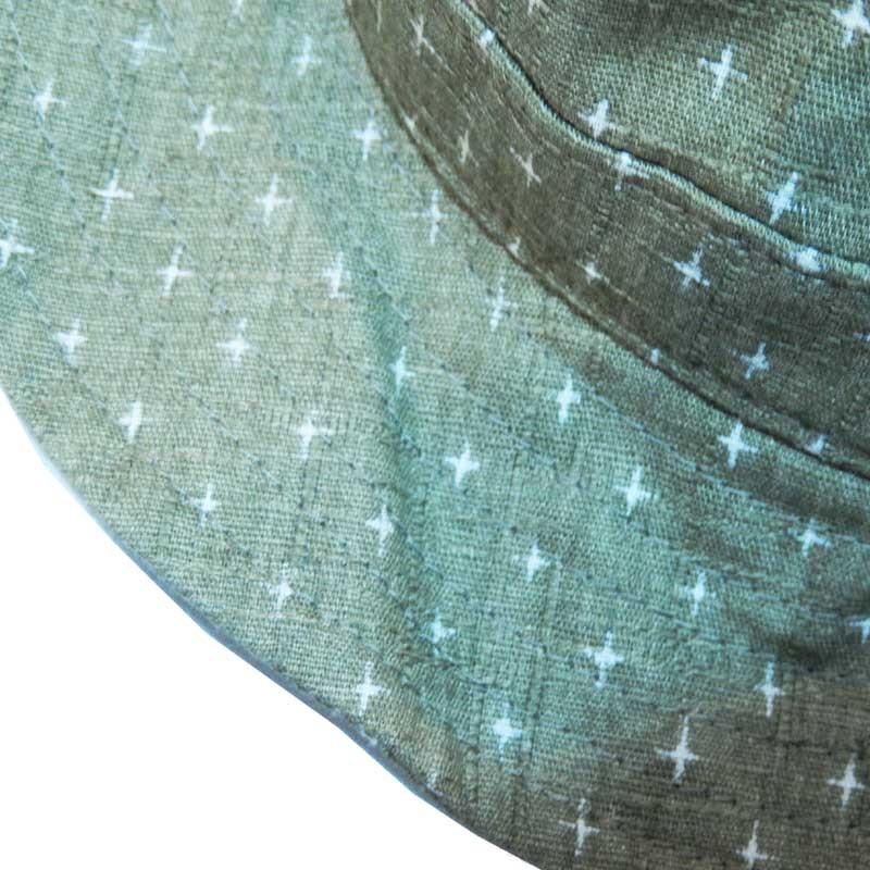 ハット 帽子 ガロン ドビースター柄コットンハット 日本製 |  | 04