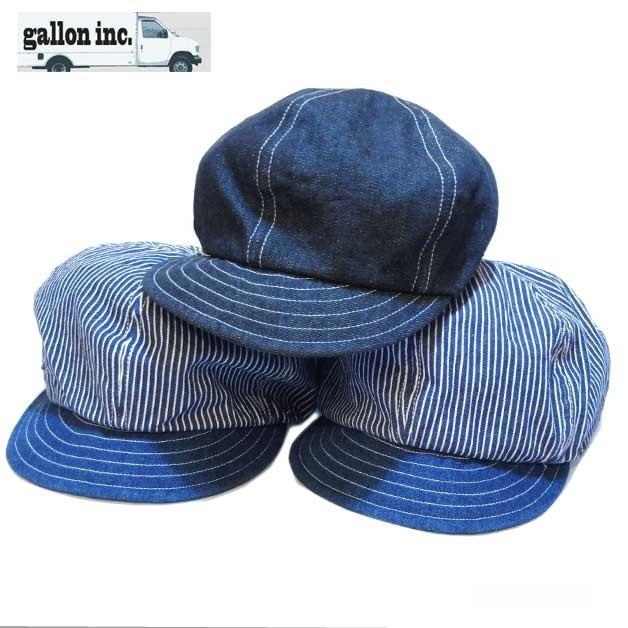 帽子/綿/ガロン/gallon/デニムキャスケット/日本製 | 