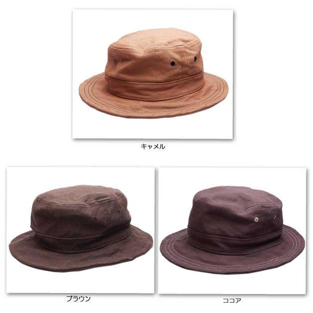 ハット 帽子 ガロン 厚手のキャンバスワークハット 日本製 |  | 02