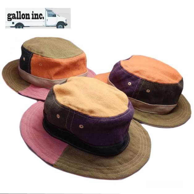 ハット 帽子 ガロン 厚手のキャンバスマルチカラーワークハット 日本製 | 