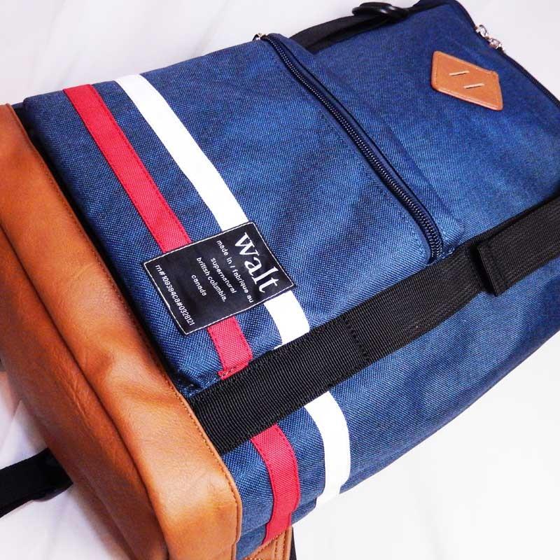 リュックサック デイバッグ バックパック ウォルト ダブルベルトラインリュック スクエアリュック 通学 おしゃれ 高校生 大容量 A4 通学 |  | 03