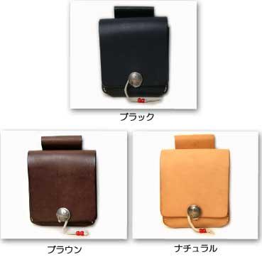 ウエストポーチ/革/本革/ガロン/サンピラー/Sun．Pillar/サドルレザーポーチオールドコンチョと鹿ひも使いガロン/gallon/日本製 |  | 02