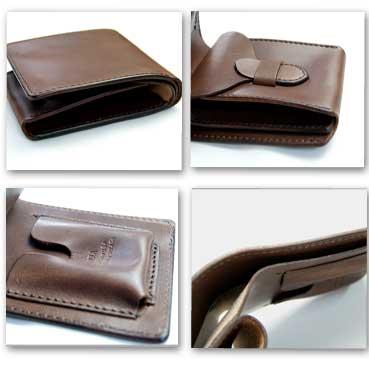 折財布/Sun．Pillar2つ折りサドルレザーウォレット（）GALLON日本製 |  | 01