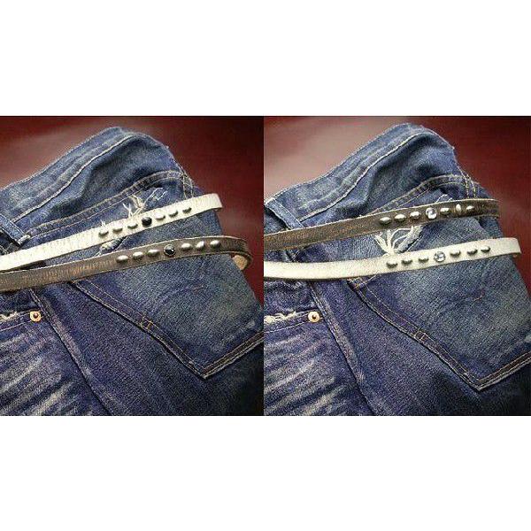 ウォレットチェーン ロープ 通販スタッズ＆ラインストーンウォレットコードクリアストーン | 