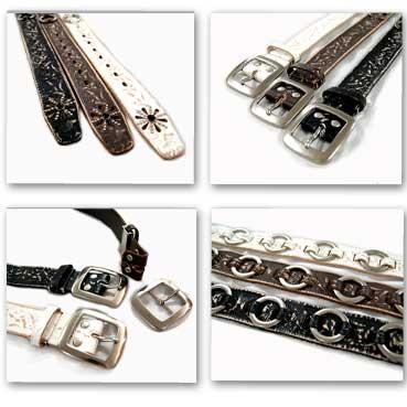 ベルト 革 9リングクラフトレザーベルト スタッズ ウェスタンブラスと加工の本革ベルト スタッズベルト ウェスタンベルト |  | 01