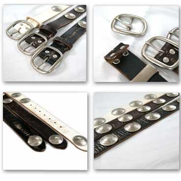 ベルト メンズ 通販 カジュアルアンチークフィニッシュコンチョベルト ウェスタンベルト スタッズベルト |  | 01