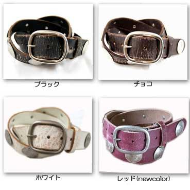 ベルト メンズ 通販 カジュアルアンチークフィニッシュコンチョベルト ウェスタンベルト スタッズベルト |  | 02