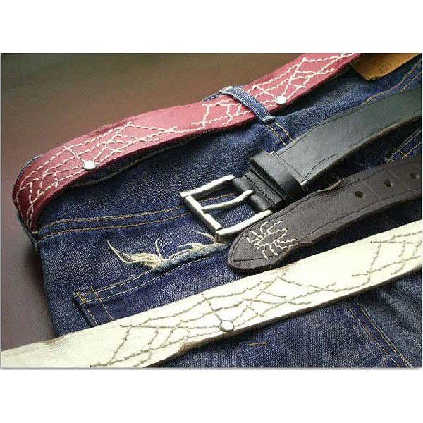 メンズべルト カジュアル 通販スパイダー蜘蛛 レザー革 ベルト | 