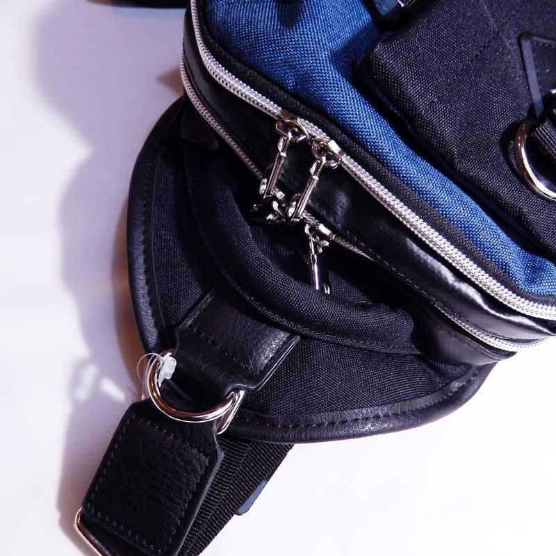 ウォルト ナイロンキャンバスダブルベルトフラップボディバッグ 通学 ワンショルダー おしゃれ 高校生 大容量 斜めがけ |  | 05