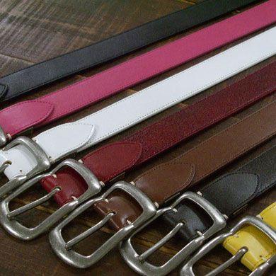 ベルト メンズ 通販 カジュアルビンテージ調馬蹄型バックルカラフルベルトプレーンカジュアルベルト |  | 02