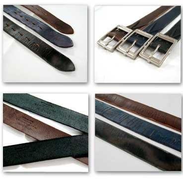 ベルト 革 本革 メンズ 通販 カジュアル ワンオンワン GENUINEひび割れ加工レザー 革 シングルピンベルトbelt革皮レザーMEN'S あす楽対応 日本製 |  | 01