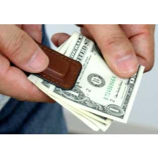 ワンオンワンオリジナルマグネットレザービルクリップ | 