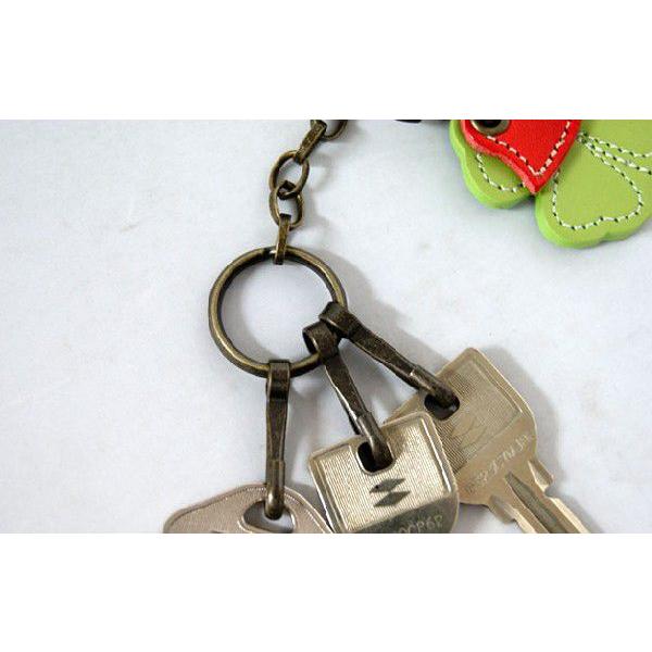 ワンオンワンオリジナルワンオンワンハッピーチャームキーホルダーウォレットチェーン ロープ 通販革製品 革小物日本製 |  | 04