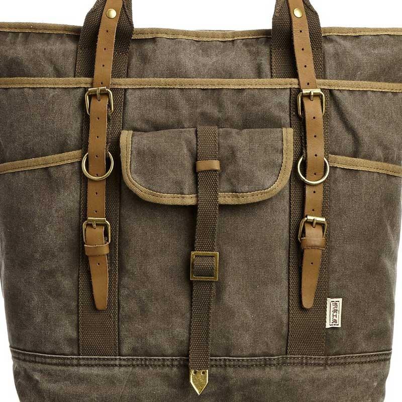 ハンプコウボウ 帆布工房 URBAN-MILITARYシリーズ フラップポケットトートバッグ |  | 03