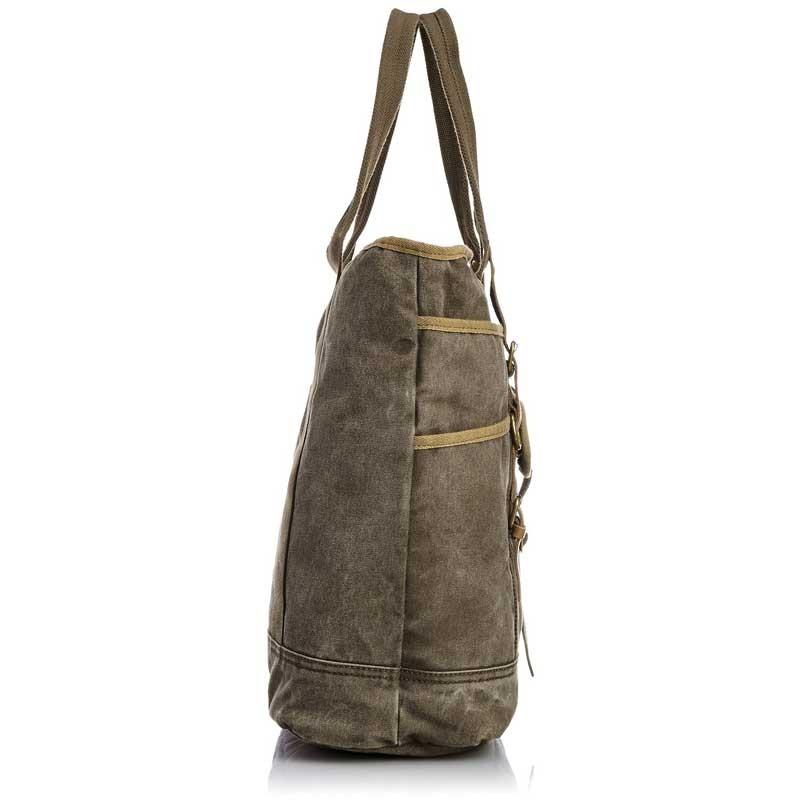 ハンプコウボウ 帆布工房 URBAN-MILITARYシリーズ フラップポケットトートバッグ |  | 05