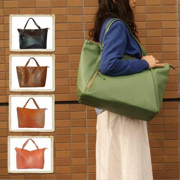 トートバッグ harvest moon フェイクレザートートバッグ | 