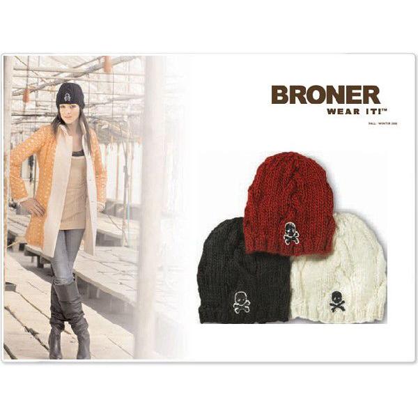 インポートBRONERインポートブランド ドクロパッチニット帽 WATTS OF POWERAW | 