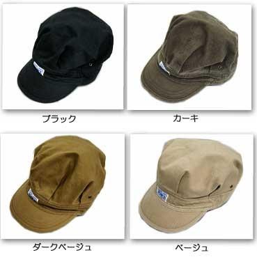 ワークキャップ 帽子 ガロン サンピラー“FARMER”ワークキャップタック付、レザーアジャスター付 日本製 |  | 02