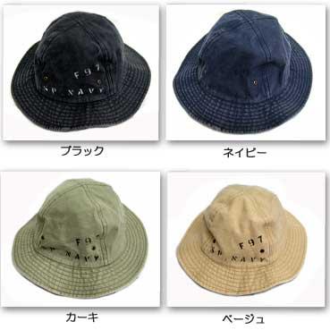 ハット 帽子 ガロン サンピラーステンシルネイビーハット日本製 |  | 02