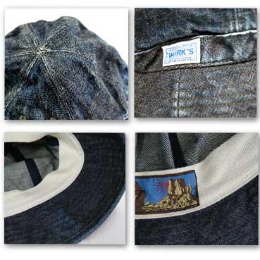 ハット 帽子 ガロン サンピラーデニムメトロハット日本製 |  | 01