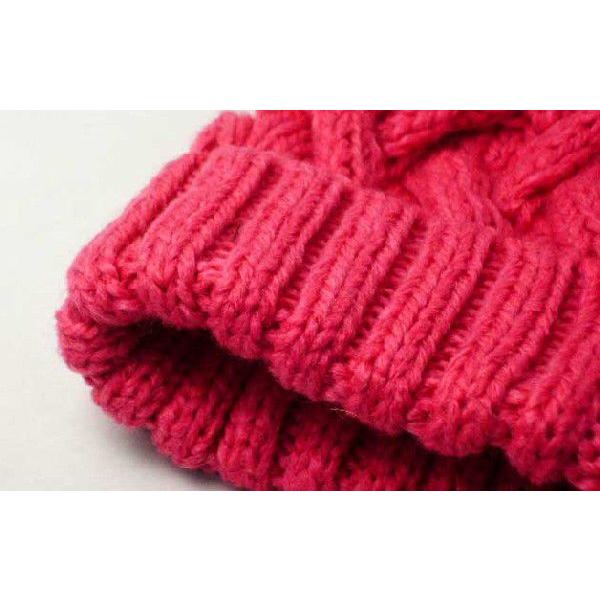 カラーファーケーブルニット帽帽子 メンズ帽子 レディース帽子 ハット キャップ ニット帽 通販AW |  | 04