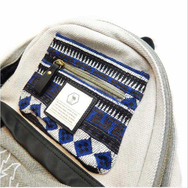 カジュアル セレクションカジュアルセレクション メキシカンラグ調ハンドプリント風リュックサック |  | 03