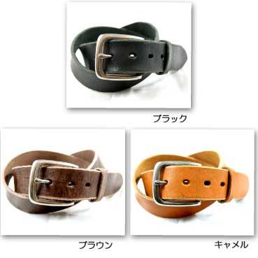 ベルト メンズ 通販ディープゾーン栃木レザーベルト、ハンドグリップで仕上げたコバのヨレ感が絶妙なシンプルハーネスバックルベルト日本製 |  | 02