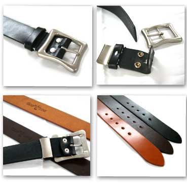 ベルト メンズ 通販ディープゾーン栃木レザーベルト、スムースな表面の微艶レザーに人気のレクタングラーバックルを使用したベルトです日本製R |  | 01