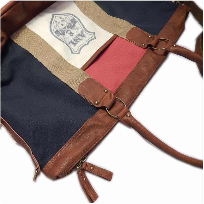 アネロコンビキャンバスデカボストンバッグ ショルダーバッグ |  | 03