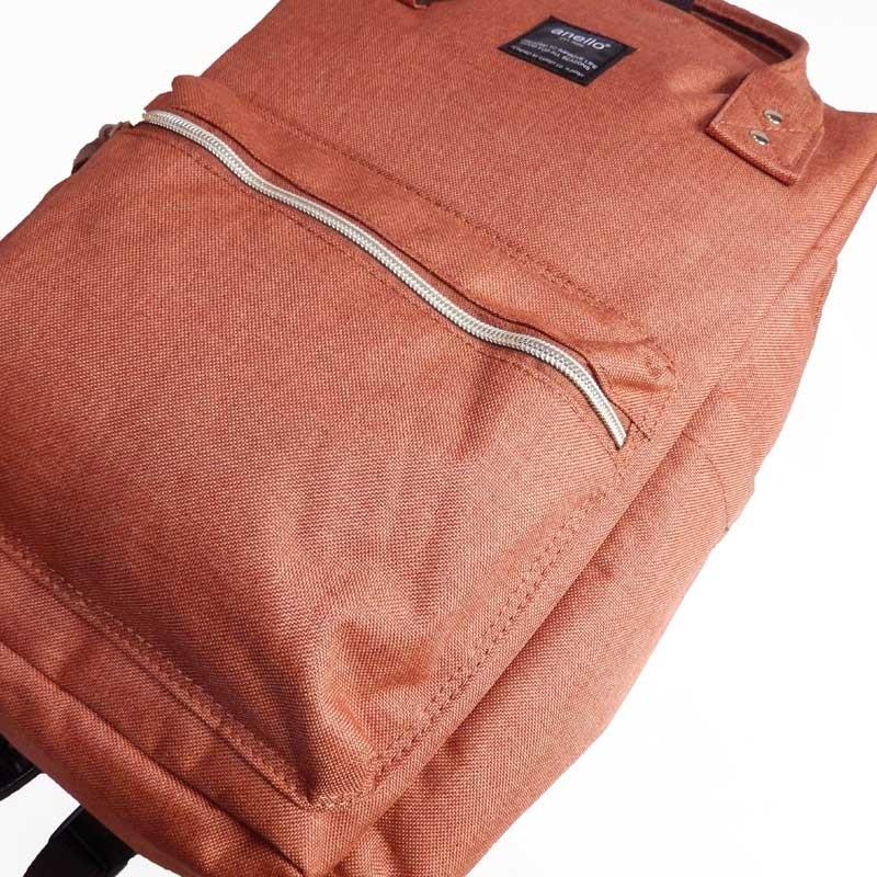 リュックサック アネロ バックパック デイバック ポリキャンバス スクエア リュック 杢調素材がかわいいスクエア レディース 大人 大容量 通学 |  | 03